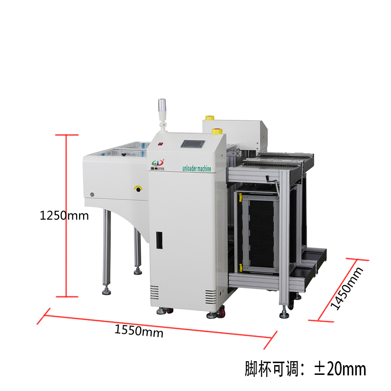 smt设备OB电竞双轨下板机下料机
