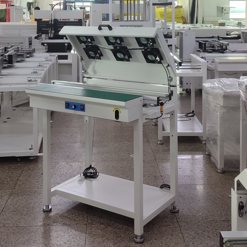 smt设备OB电竞接驳台带冷风罩